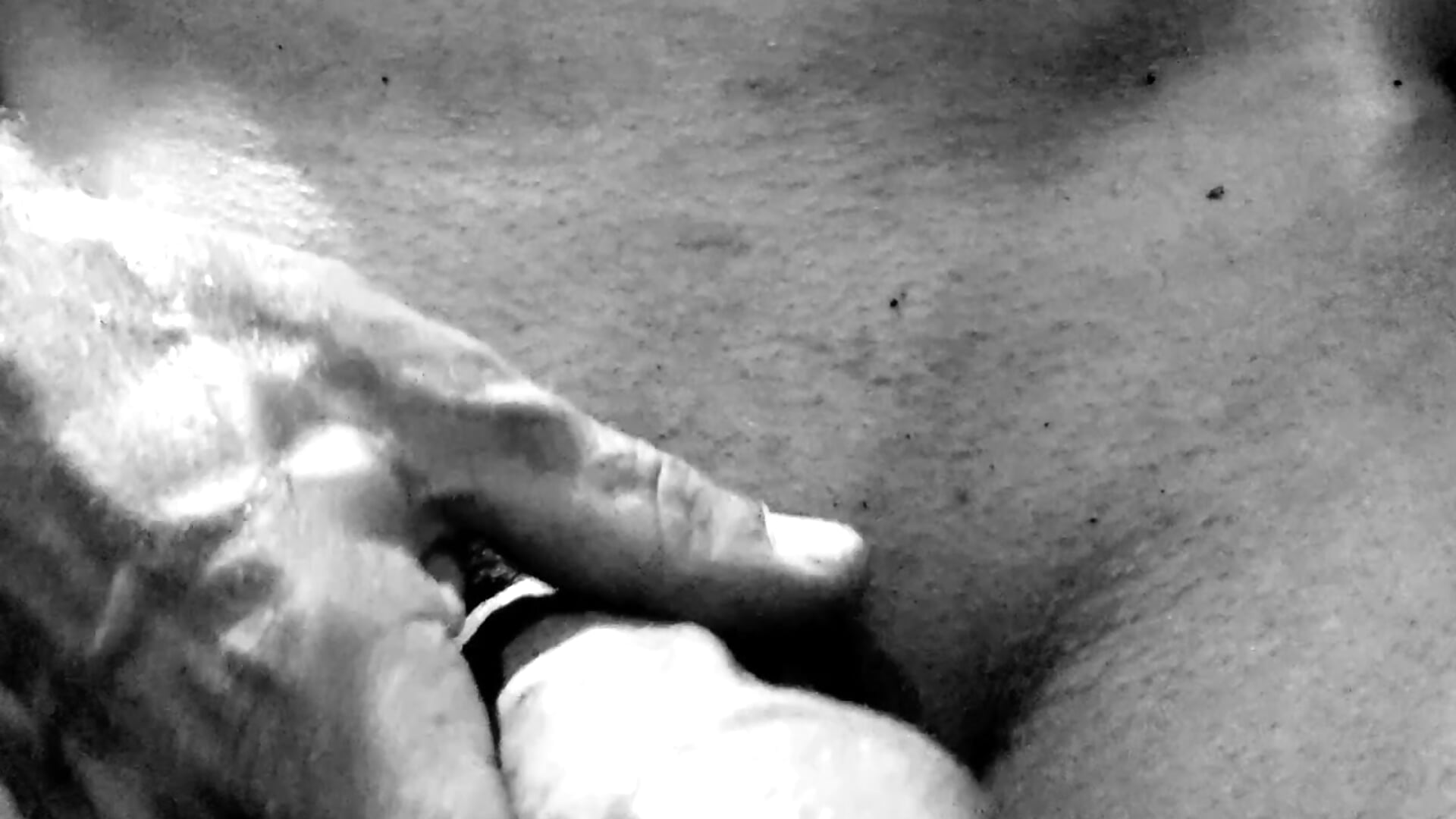 B&W Quick Cum Shot!