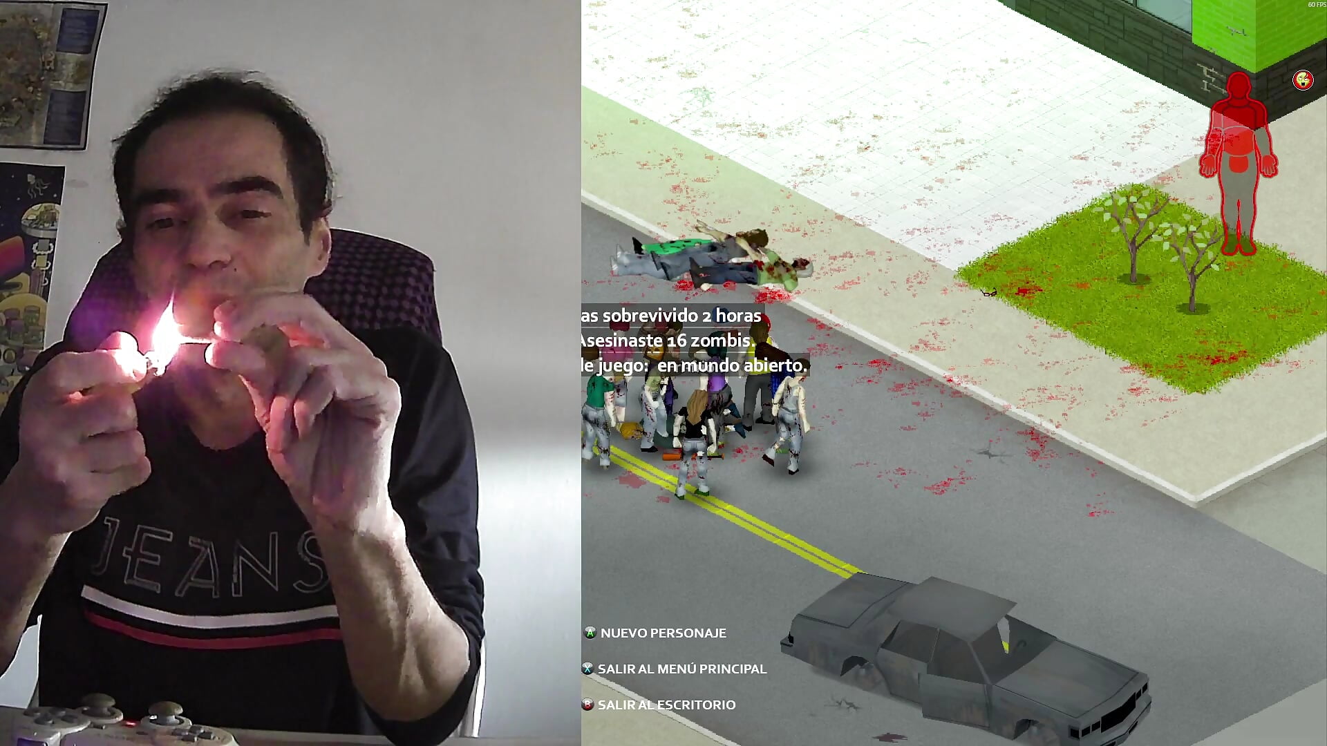 Gaming - vídeo de la modelo de cam ReyDeBotones