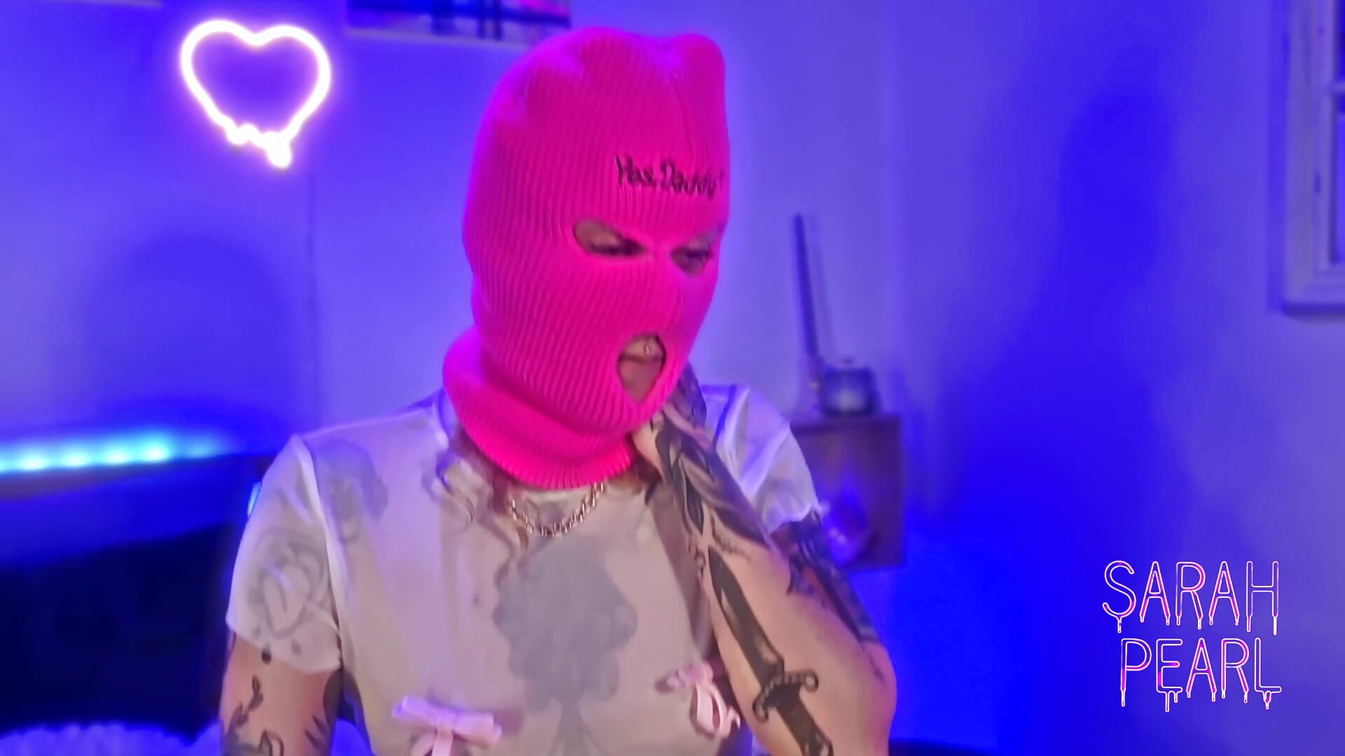 Pink Ski Mask Girl