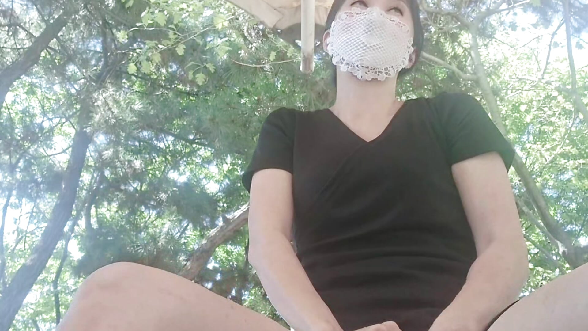 공원에서 너무 꼴렸어 - video by Oasis_girl cam model