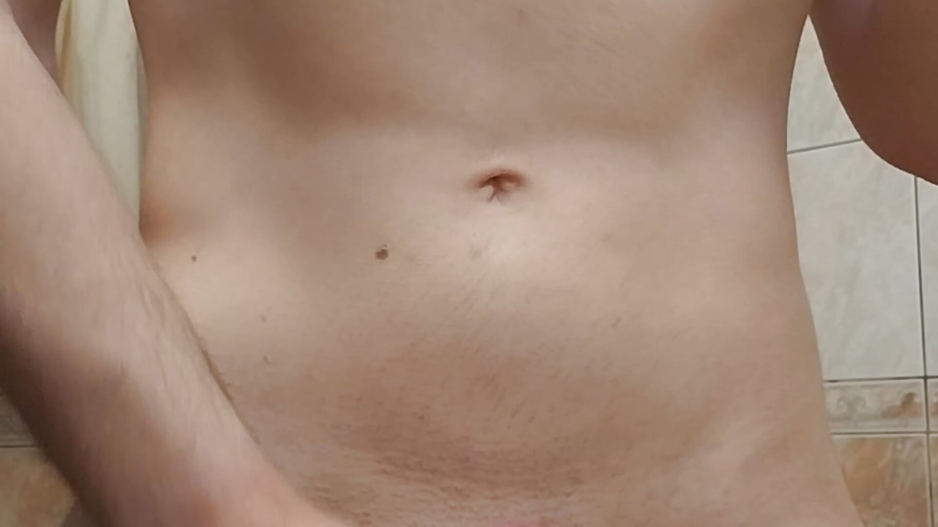 Morning cumshot
