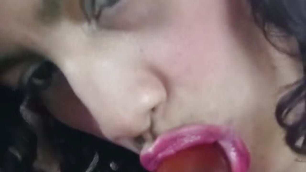 I'll fill you with saliva