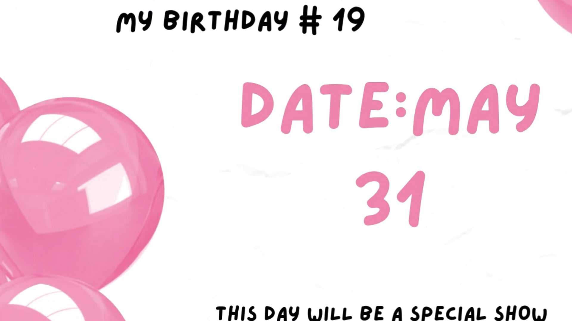 Come to celebrate Mii Birthday - video by Cloee_Rainbow1 cam model