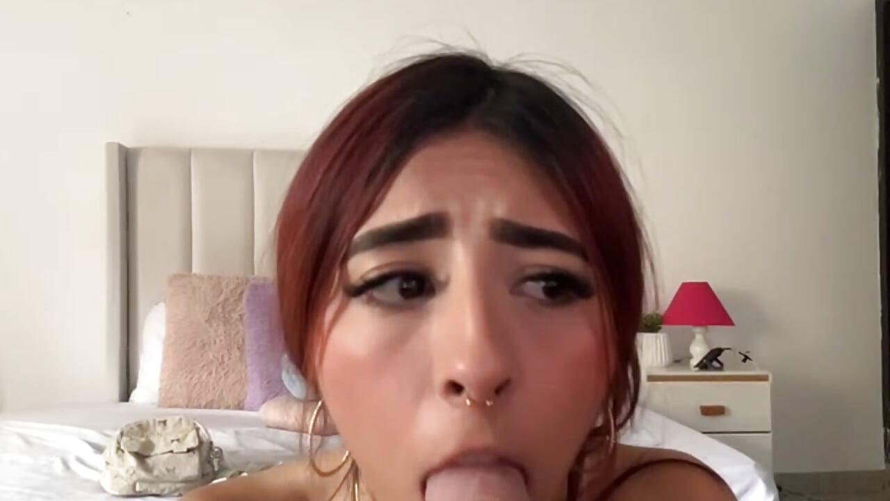 SUCKING DILDO AND FUCKING MY PUSSY WET! 💧💧💧💧
