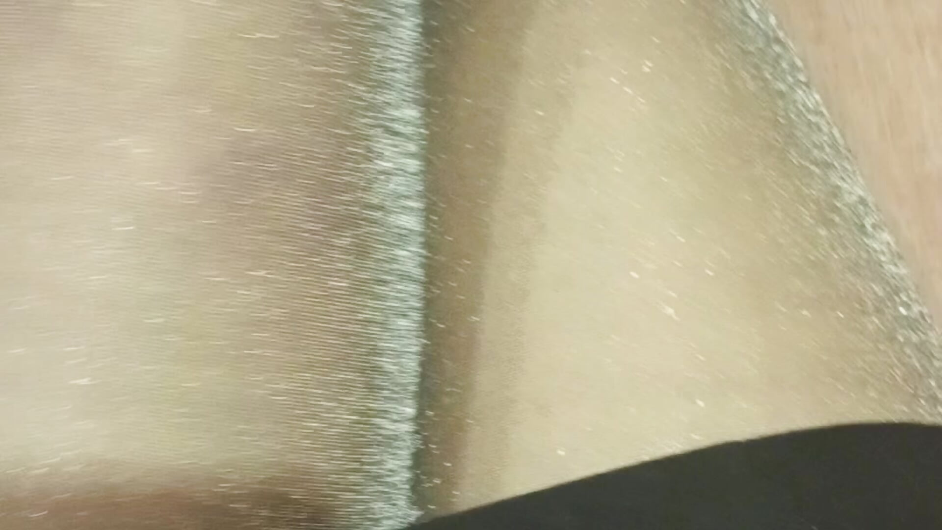 What a nice gift from my cuckold - shiny tights! - video van FetishLady89 cam-model