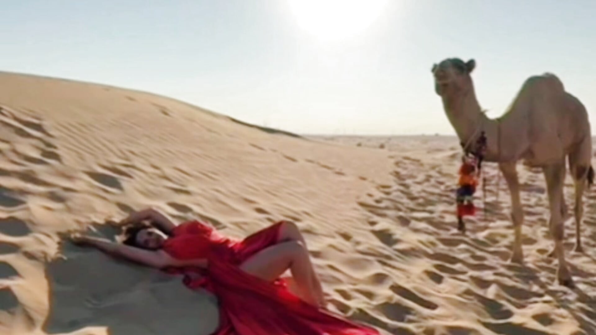 Al Qudra Desert🇦🇪💃🐫😍 - video by Shakirita cam model