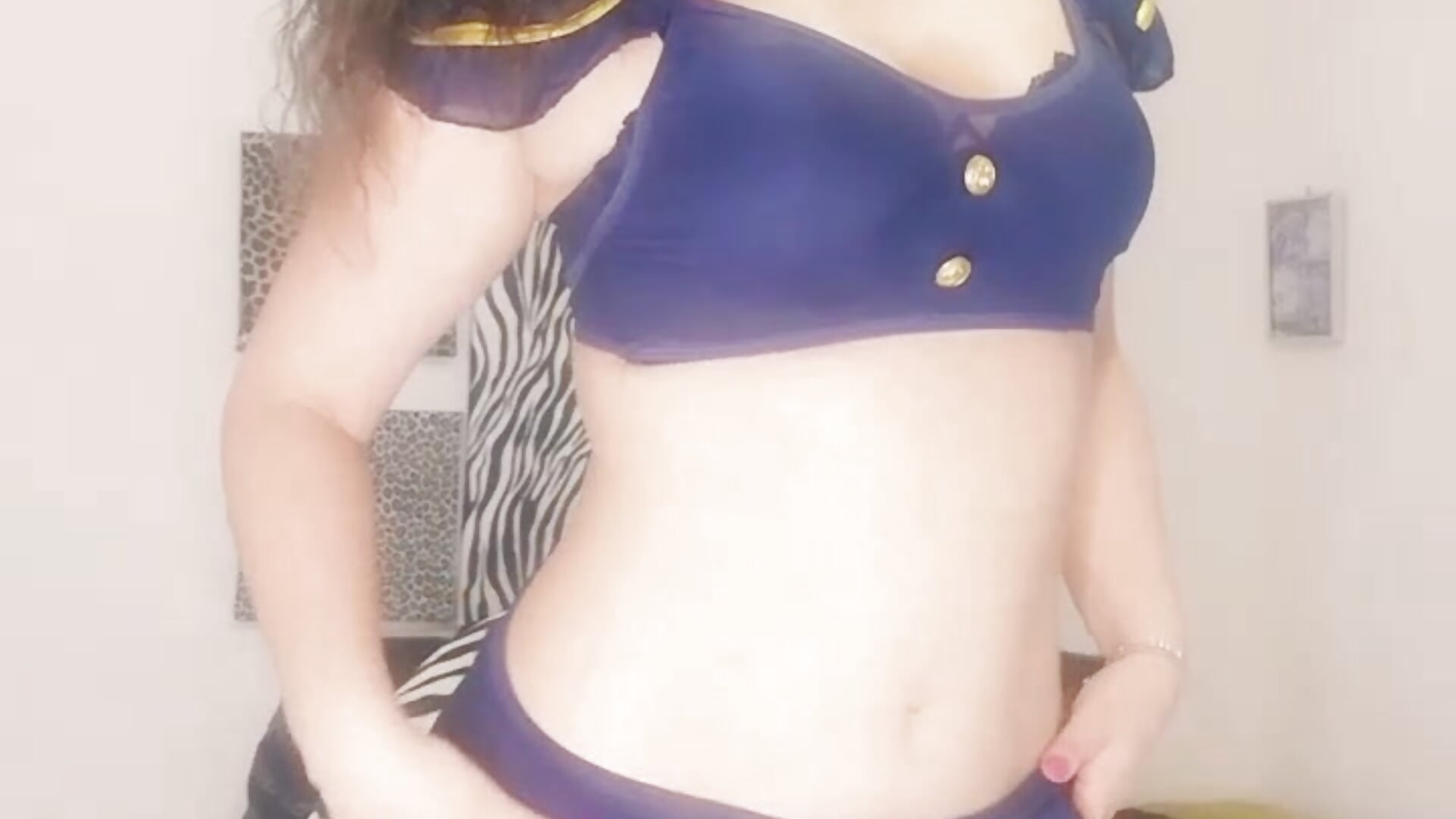 Sexy Flight Attendant for u - video by Shakirita cam model