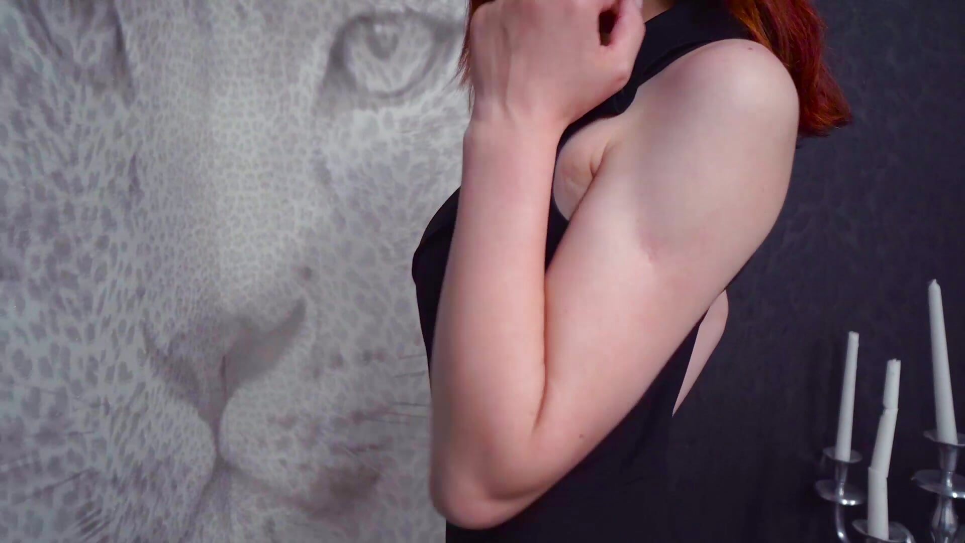 My Sexy Black Dress - video by FirstTimePam cam model