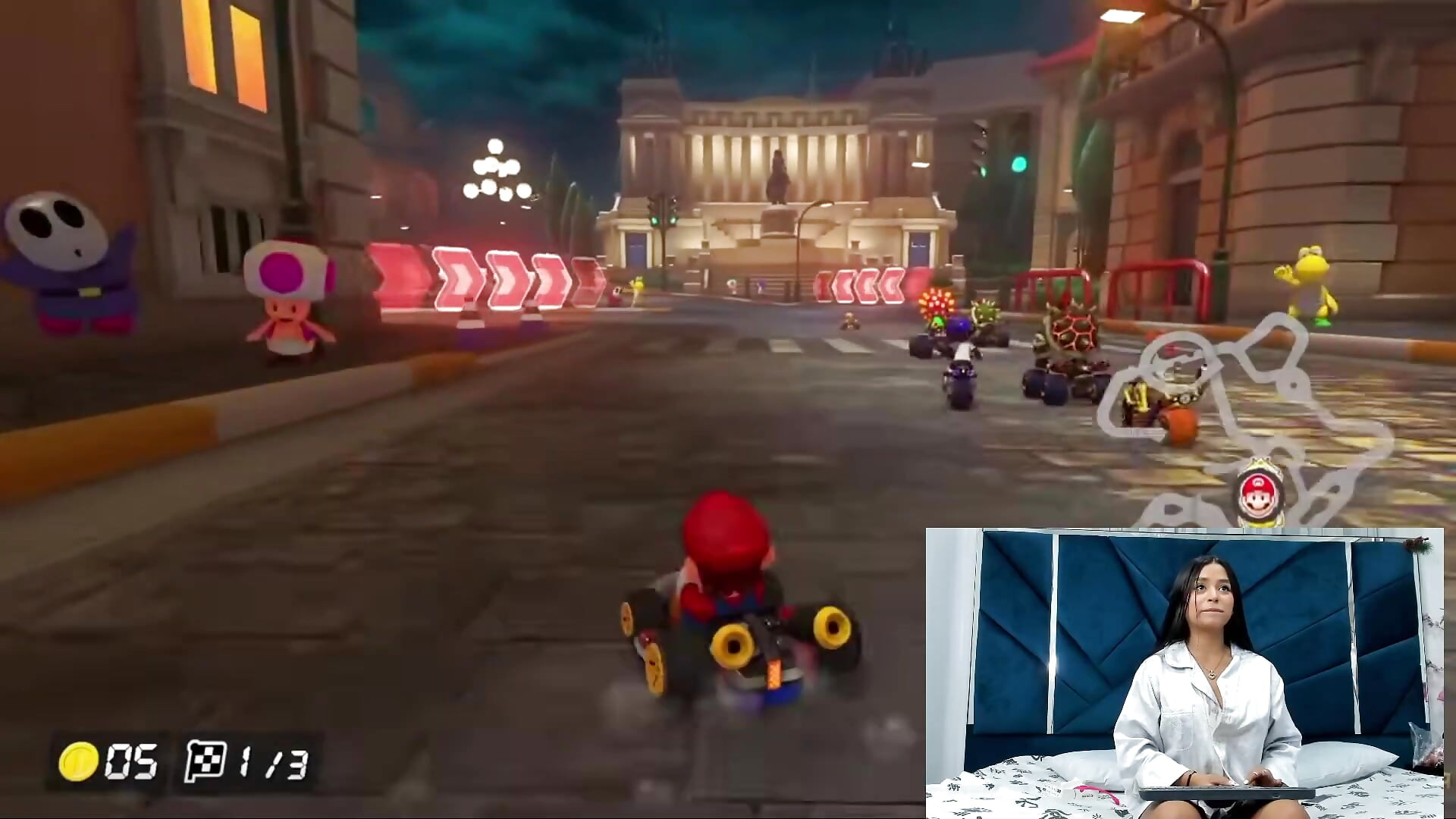 Playing Mario Kart Hehe - video by _JuliSweet_ cam model