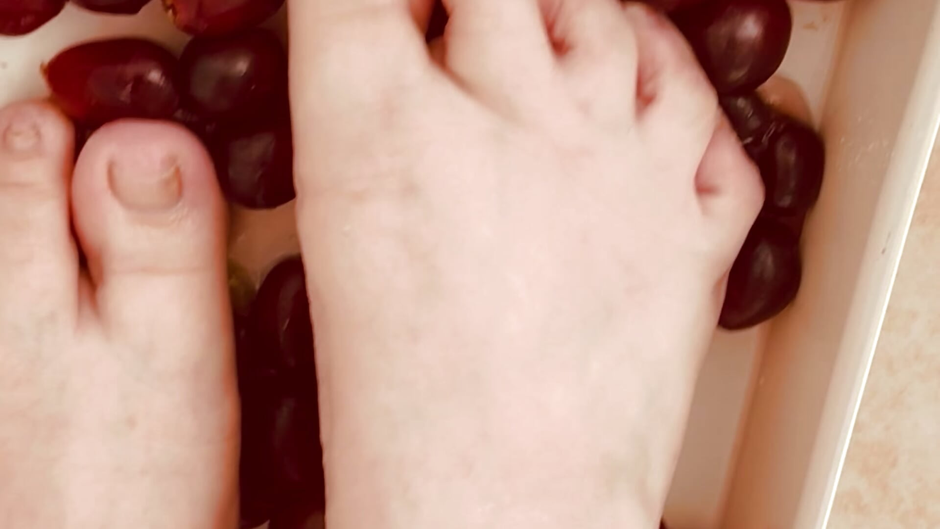 GRAPES AND FEET