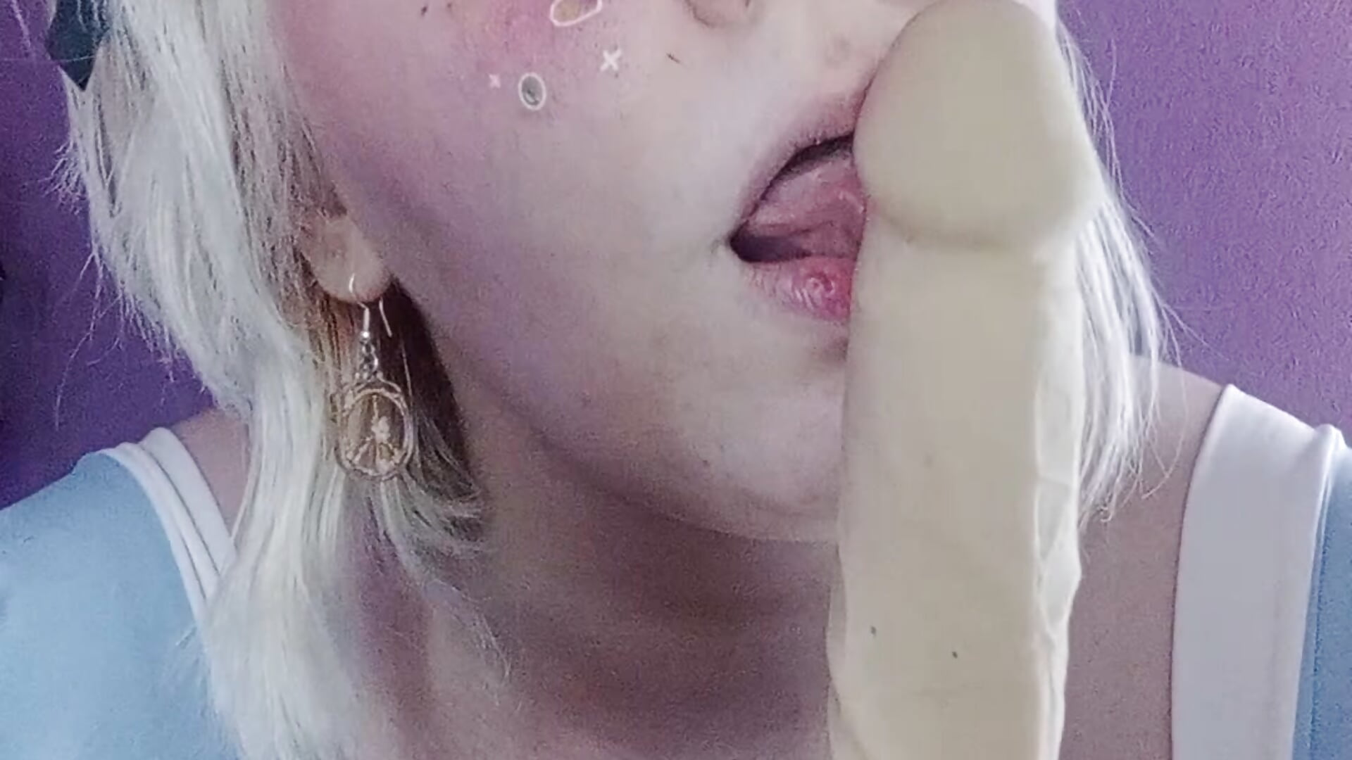 cute kittygirl sucking your cock nicely and gentle