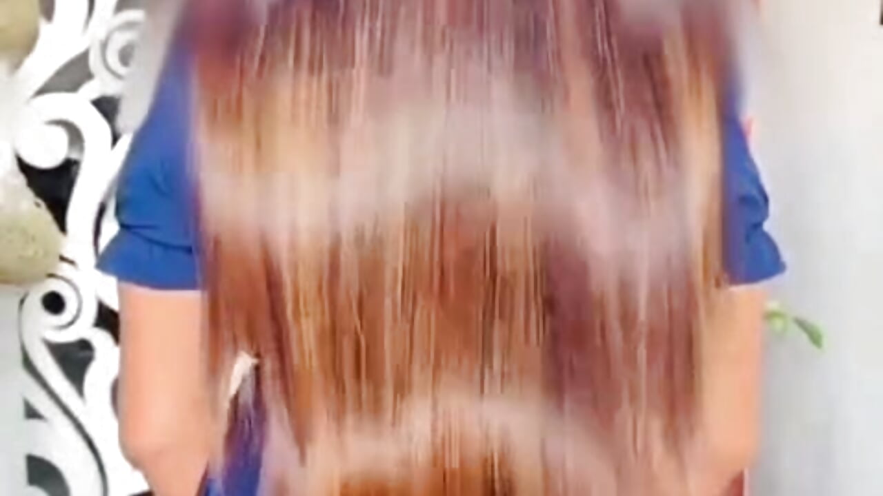 my new hair style - video by Baby_asha cam model