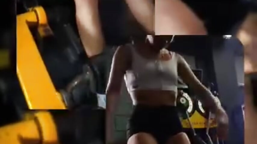 Una linda en el Gym 🙈 - video od modelky/modela sophia_ramirez12