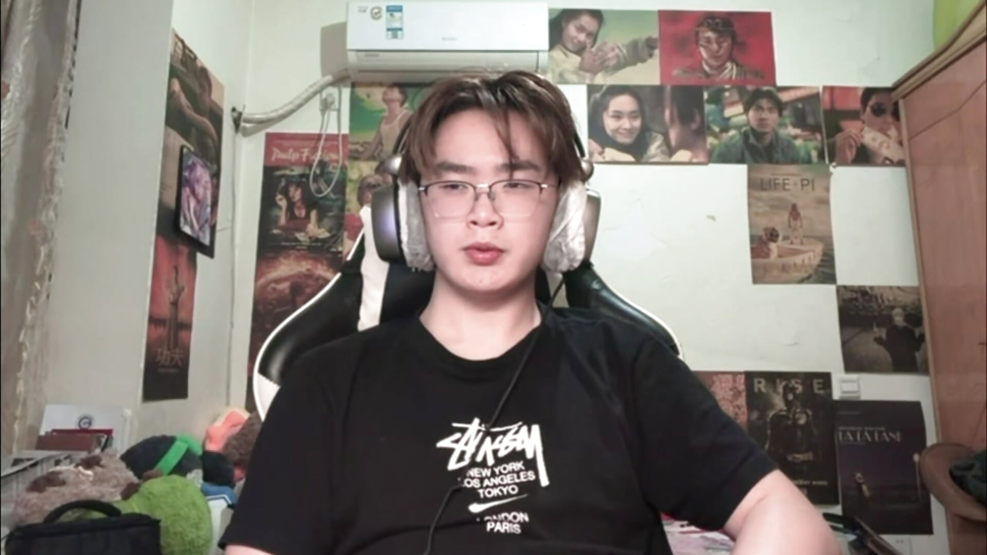 深夜的时候