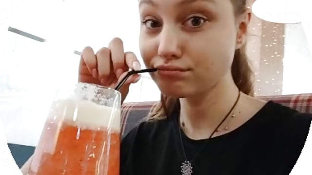 Sweet cocktail and me