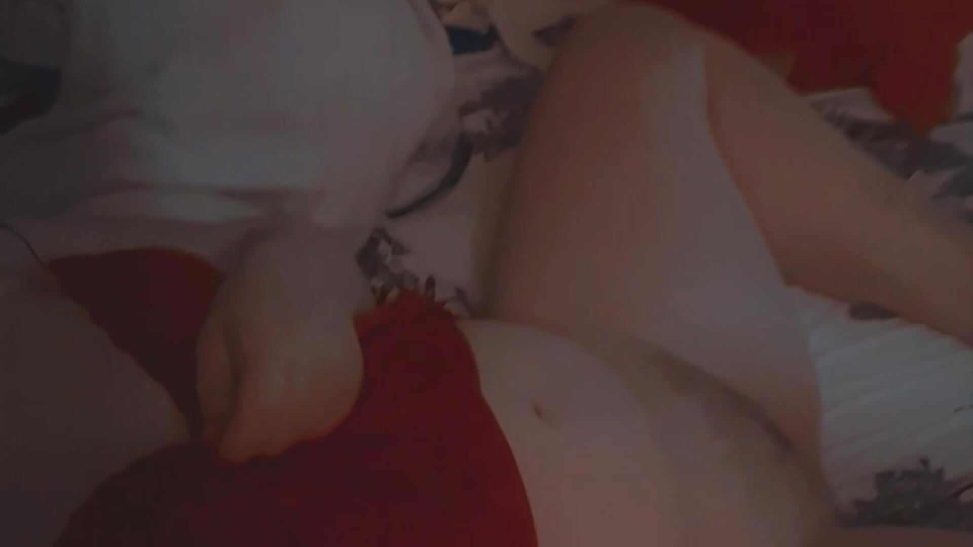 Me in red for v day - video by Seductivefoxy@xh cam model