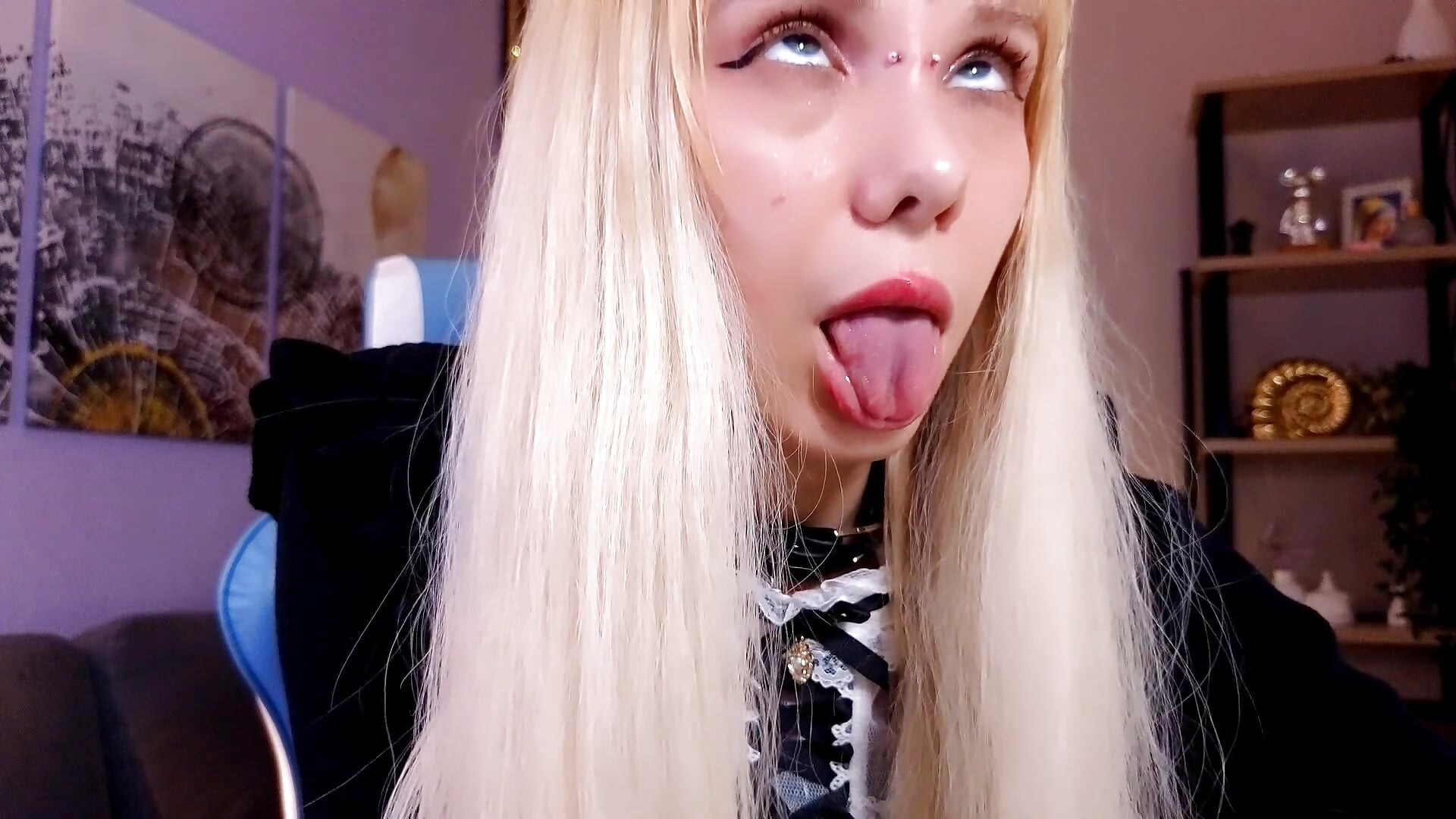 ahegao ⸜(｡˃ ᵕ ˂ )⸝♡ - 視頻來源： cherrie_bite