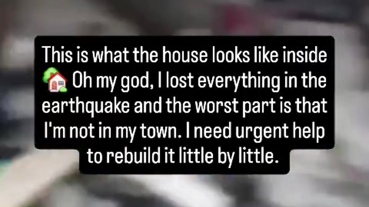 This is how my house 🏡 was left after the earthquake in Quibdo, Choco - completely destroyed — filmik Bahianamoon_, modela(-lki) na kamerkach