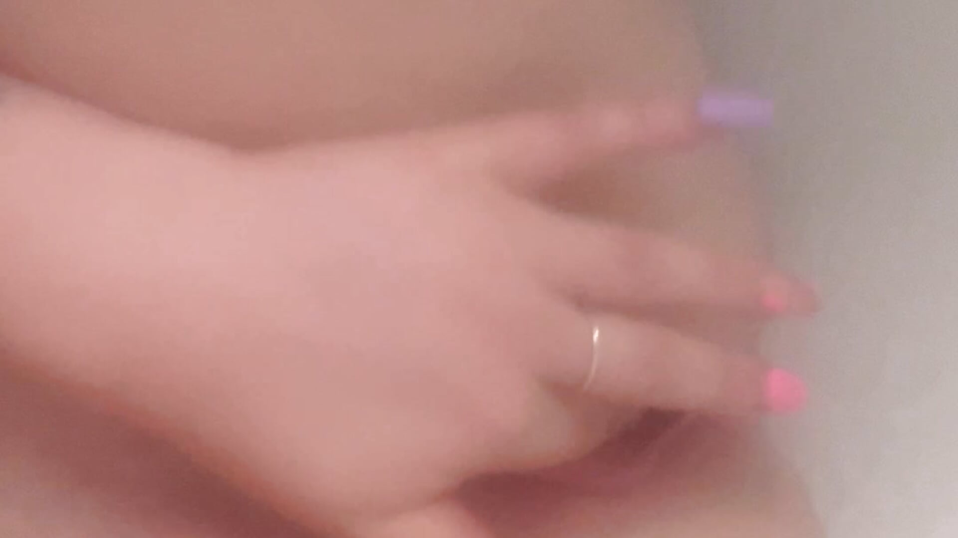 Shower video playing and fingering my pussy 😈