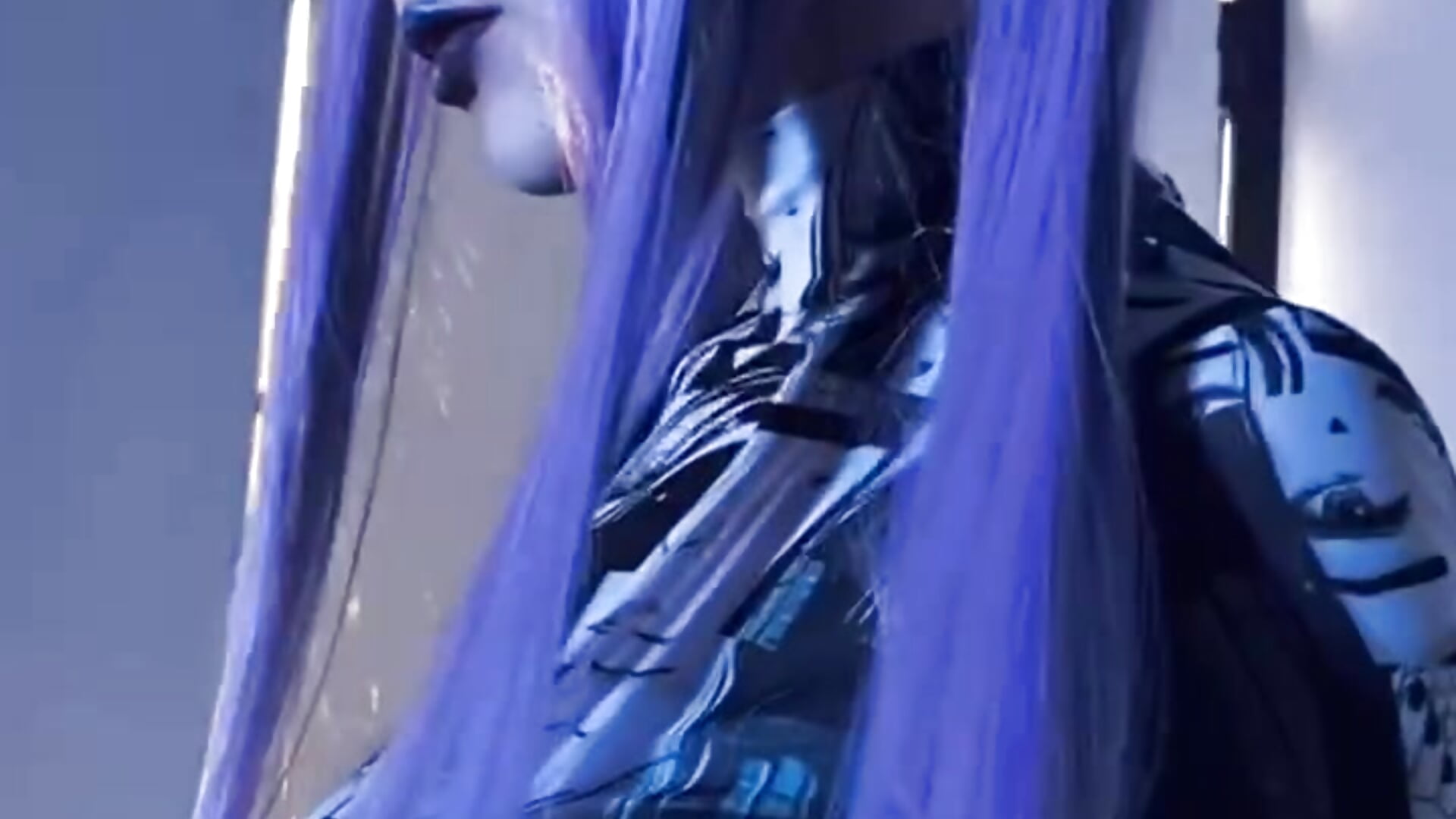 Cyber girl - video by medusa_gorgon cam model