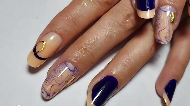 A new color off the nails yuhuu - video by zoeylarkens cam model