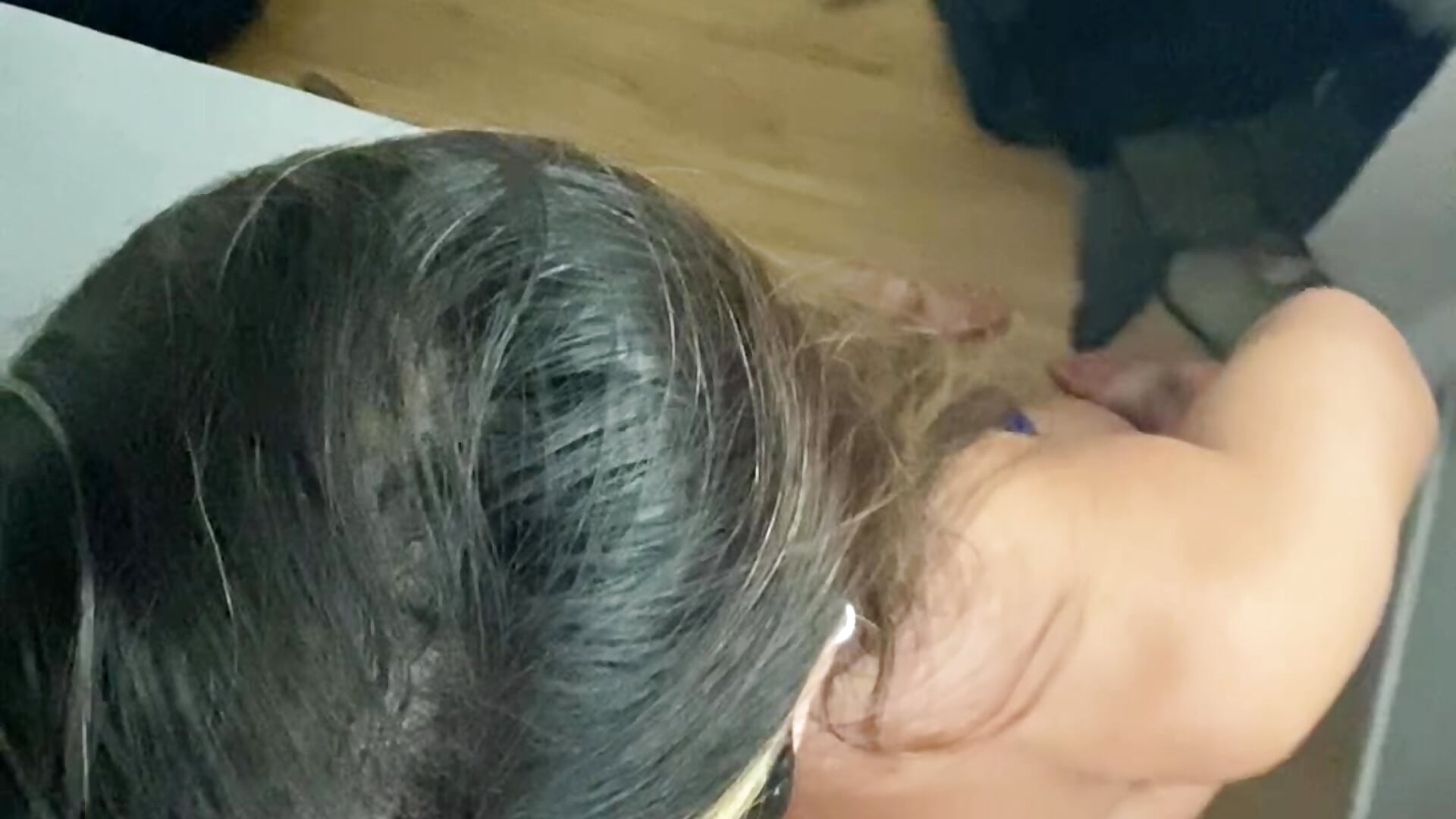 Blowjob for my cousin – he cums on my tits