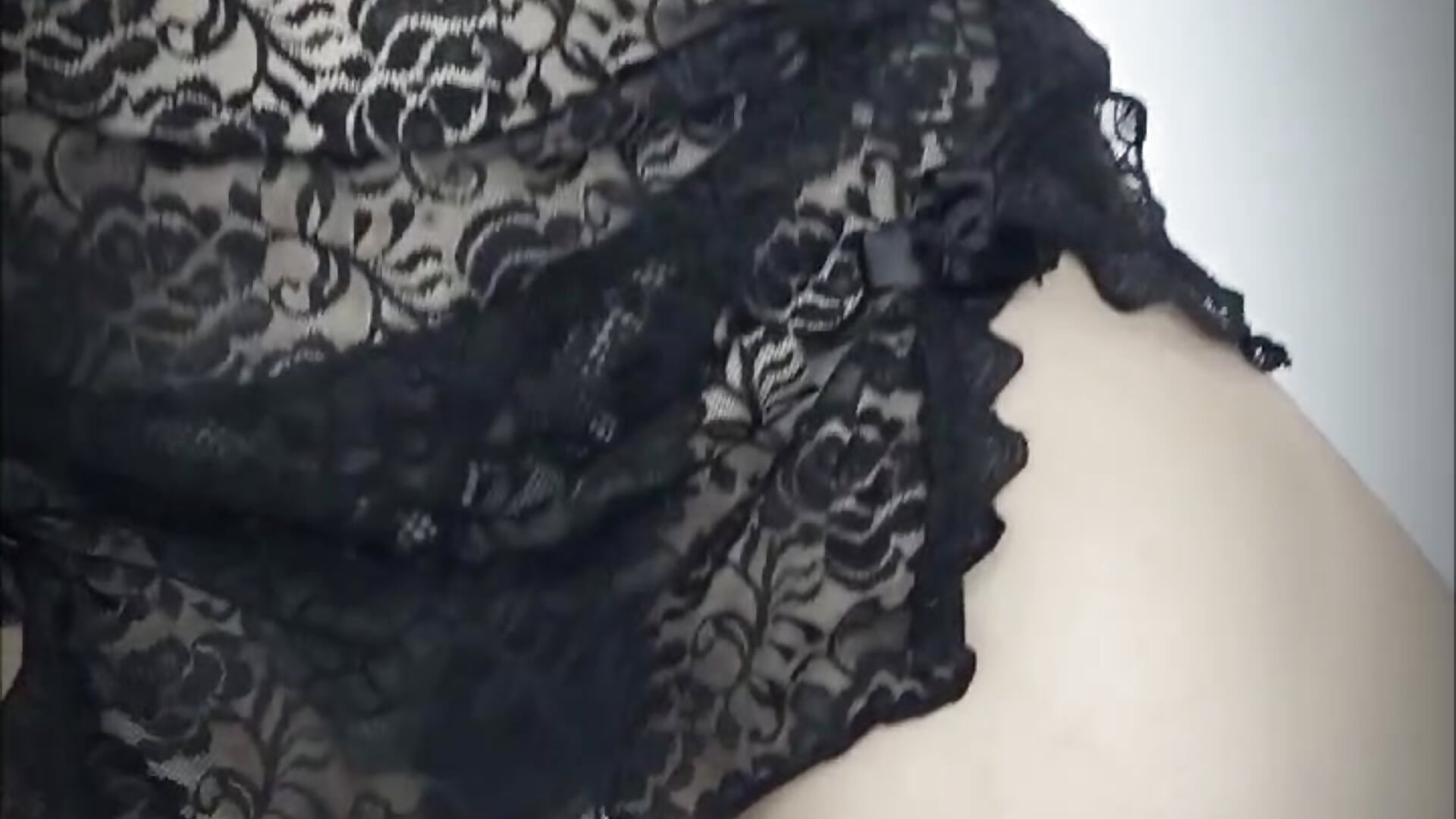 Very perverted for you, with lace dress