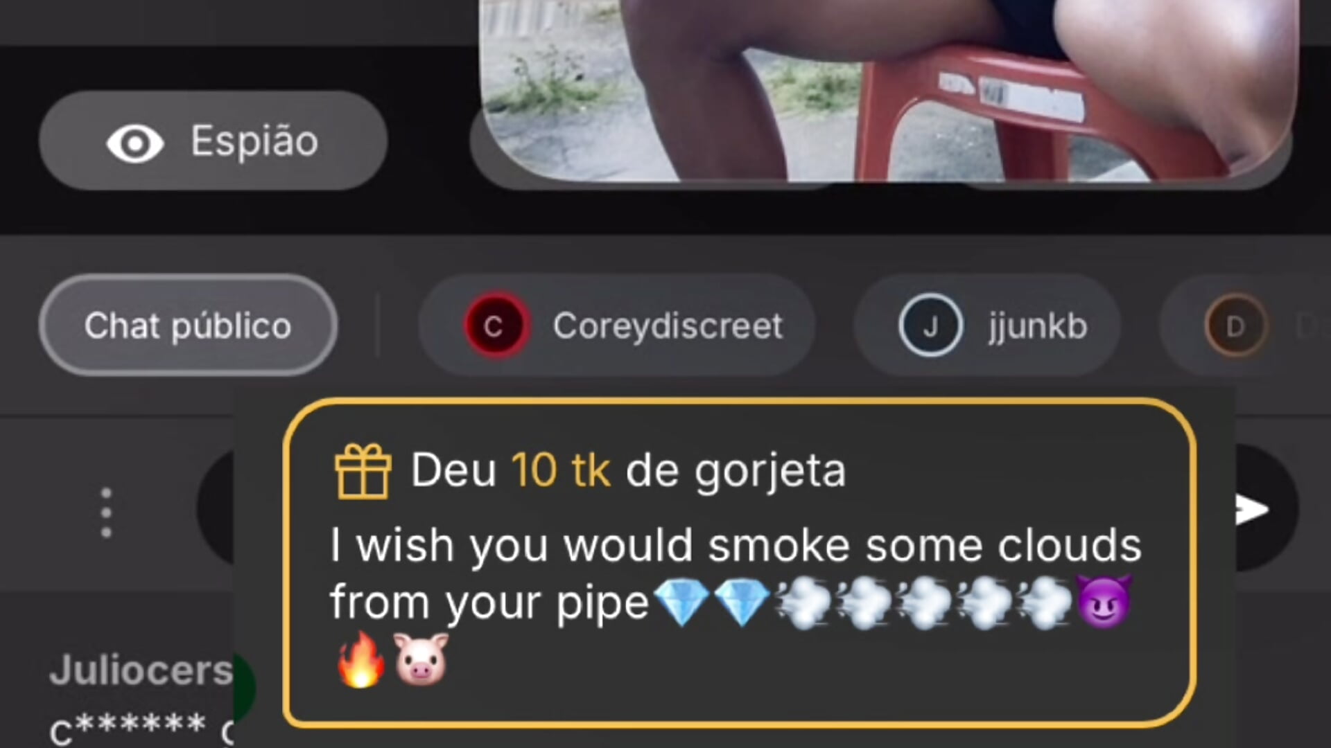 Thank you, Coreydiscreet… this is exactly the kind of desire I love to fulfill 😈🔥 - video by Dasul_ cam model