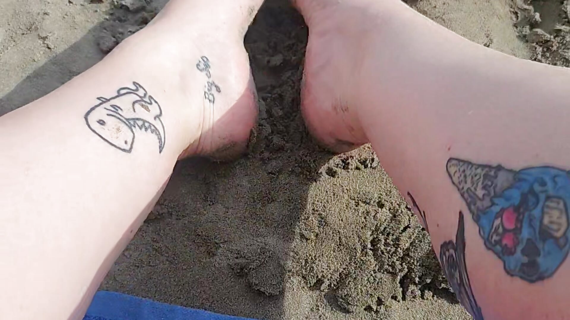Sandy feet - vídeo de livieblainn modelo de câmara