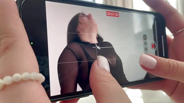 backstage - vídeo de JuliyaMayss modelo de câmara