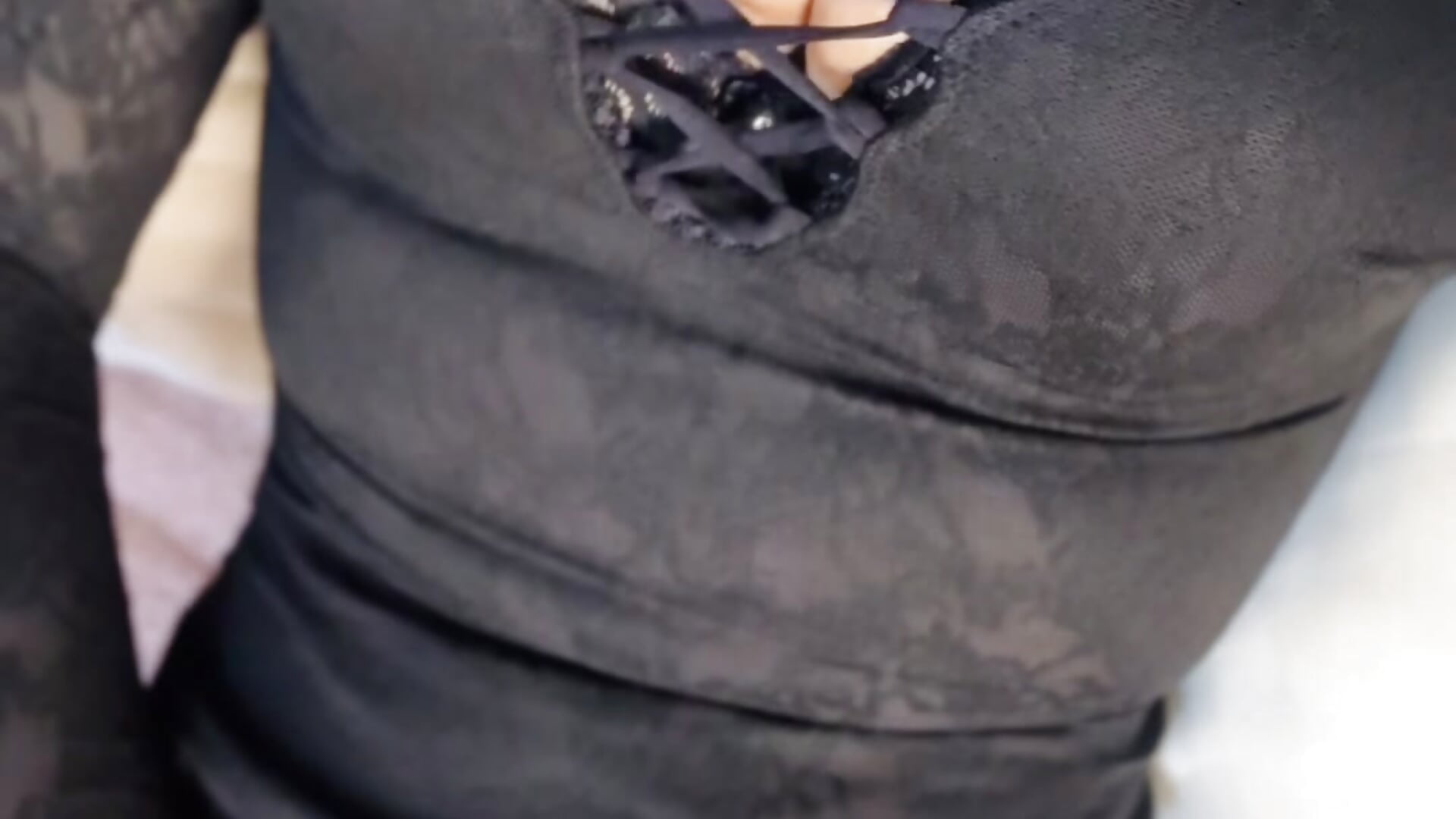 Sexy new lingerie tease and touching pussy🔥🔥💦