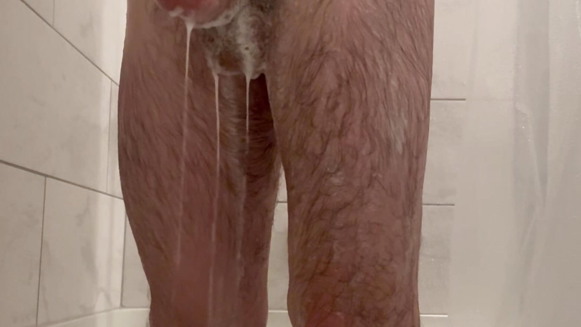 Full shower and cum