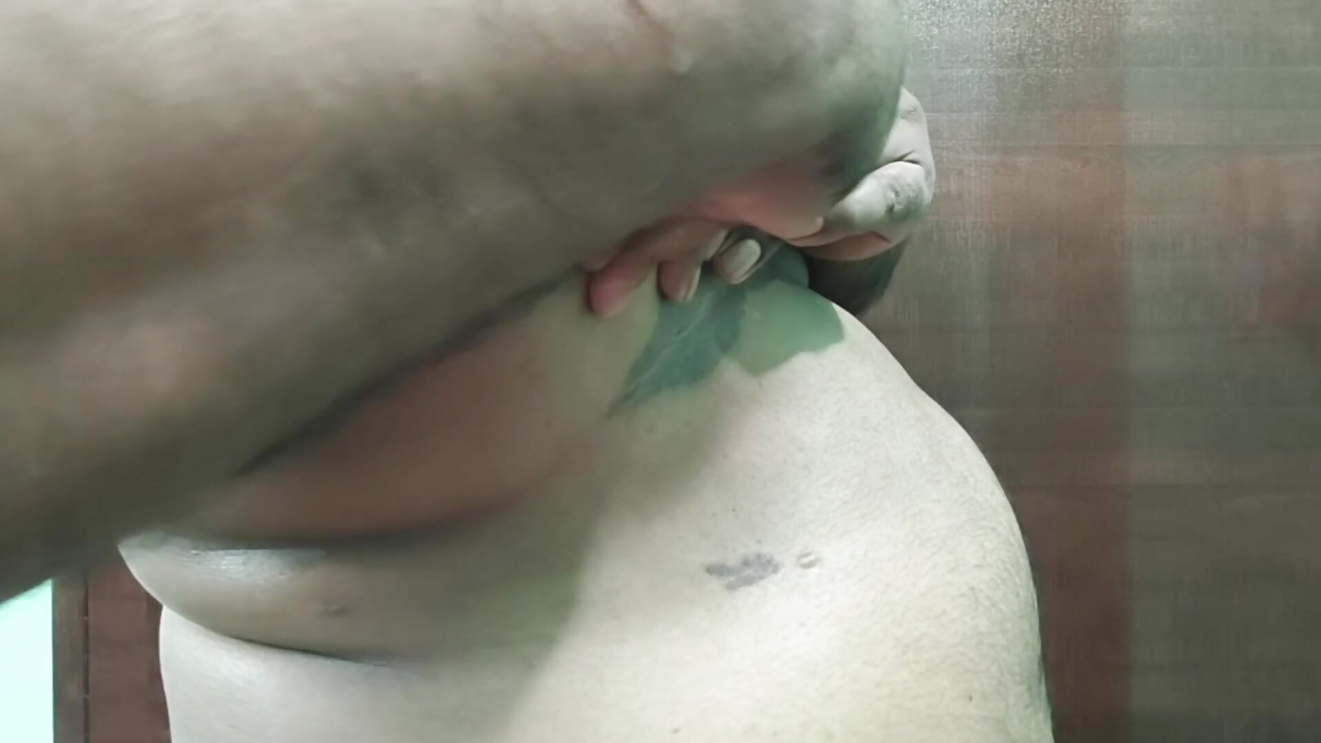 Milk sucking from my boobs - video by Idontmind367 cam model