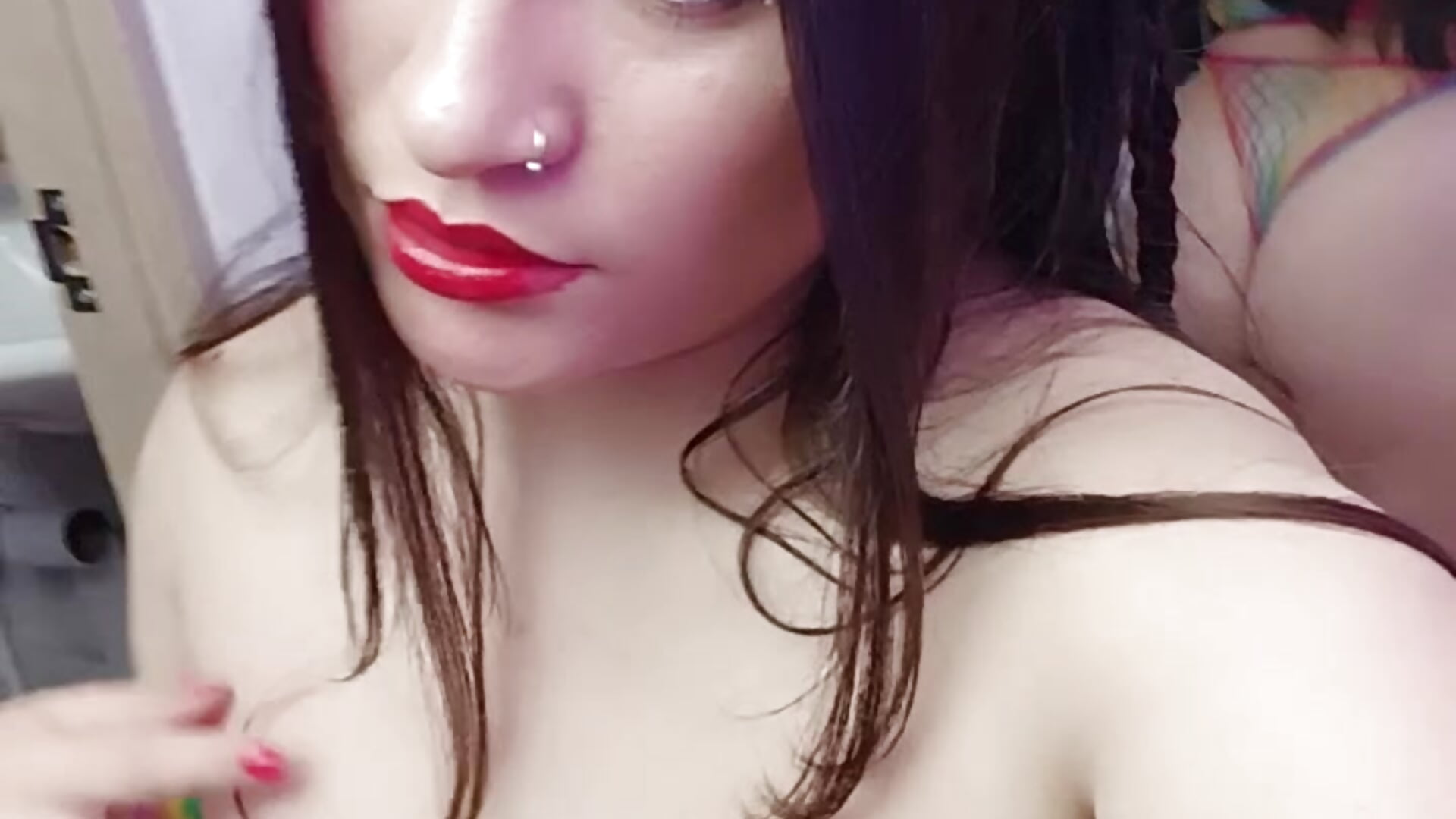 My favorite part Is the mirror and yours? 🥵🔥 - video by HADARA__ cam model