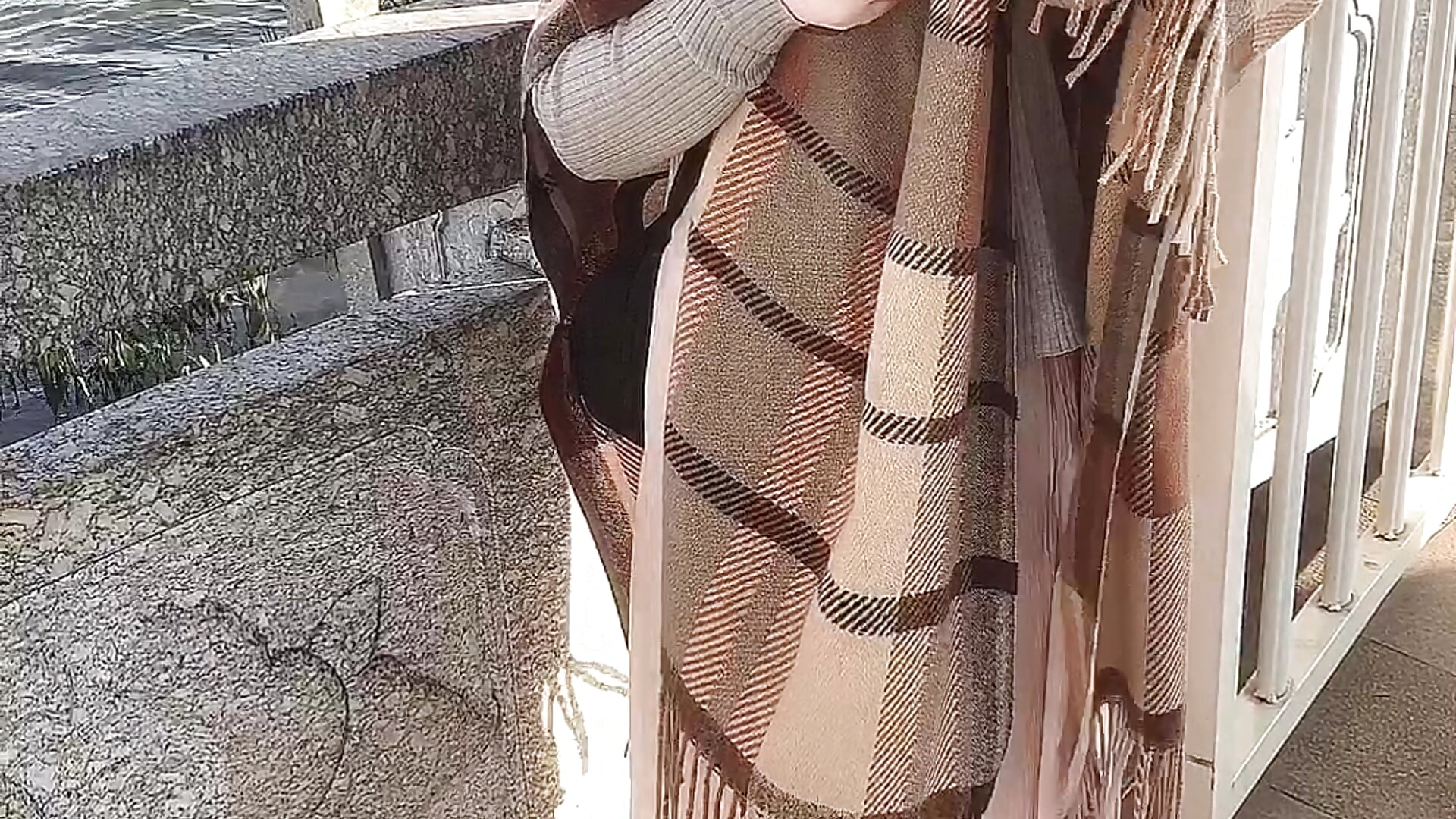 散步自拍