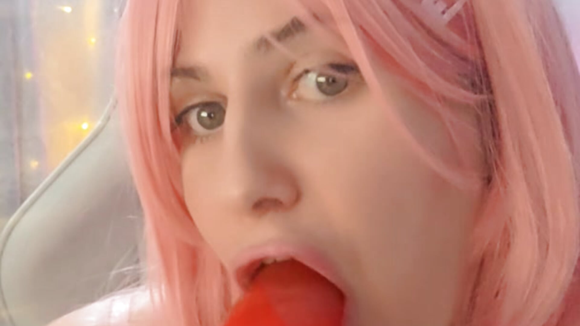 💦🍆Sexy dildo suck🍆💦 - فيديو من BellaStar84 موديل الكام