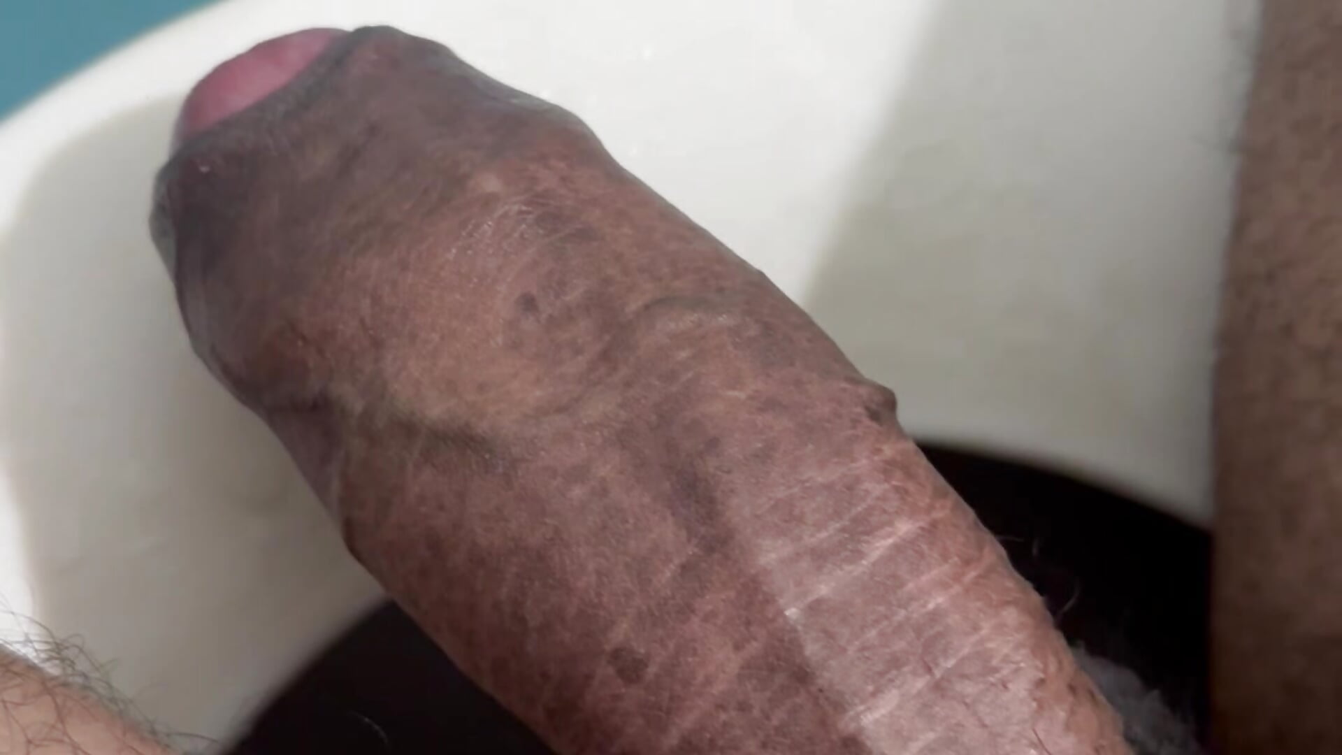 Jerking until cum