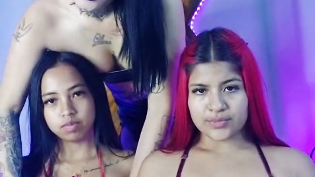 𝕮𝖗𝖎𝖘𝖙𝖆𝖑, 𝕰𝖎𝖒𝖞 & 𝕸𝖊𝖌𝖆𝖓 - video by Liah_slabv_bdsm cam model