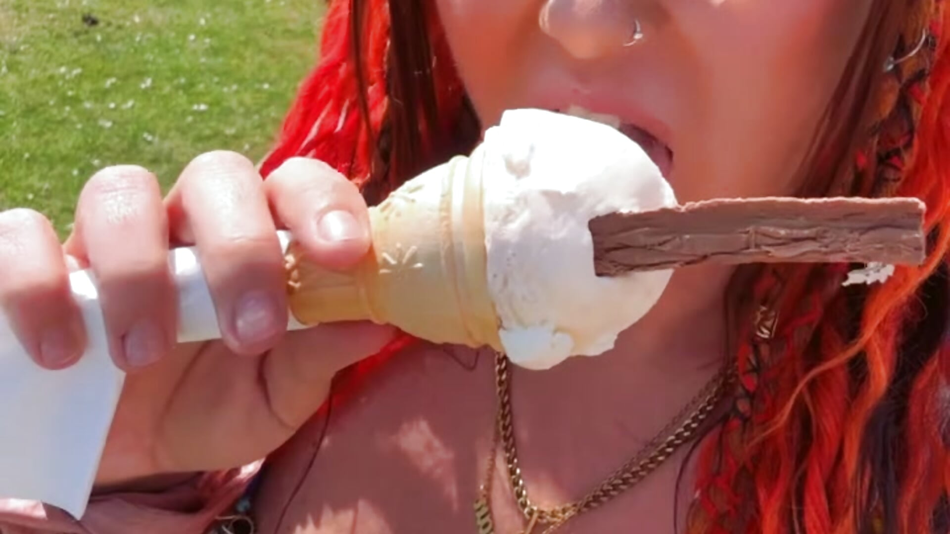 Cheeky ice cream today 🍦 - video by Ruby_RainX cam model