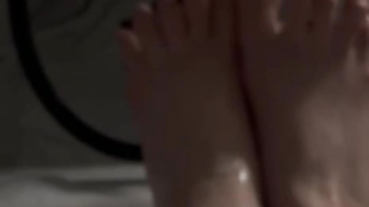 Feet in bath