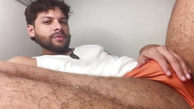 orange underwear – video modela na kameri haku_kanjy