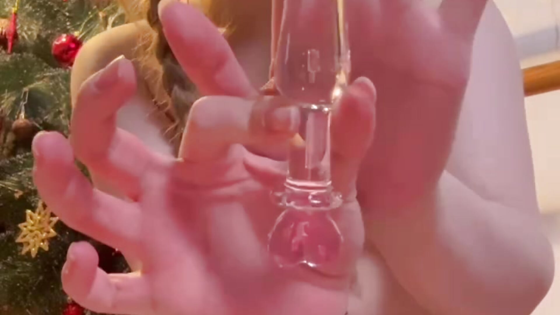 🔮glass dildo - small stick🔮 - video by bambi_lu cam model