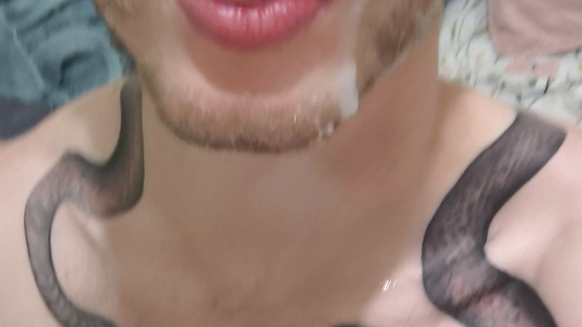 CUM ON BODY AND FACE💦 - andrewxbi主播的视频