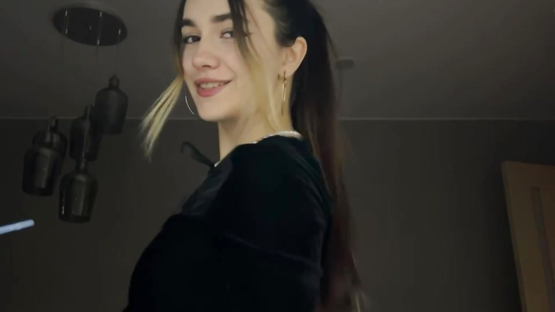 Black dress 🖤 — filmik CupSizeGirl, modela(-lki) na kamerkach