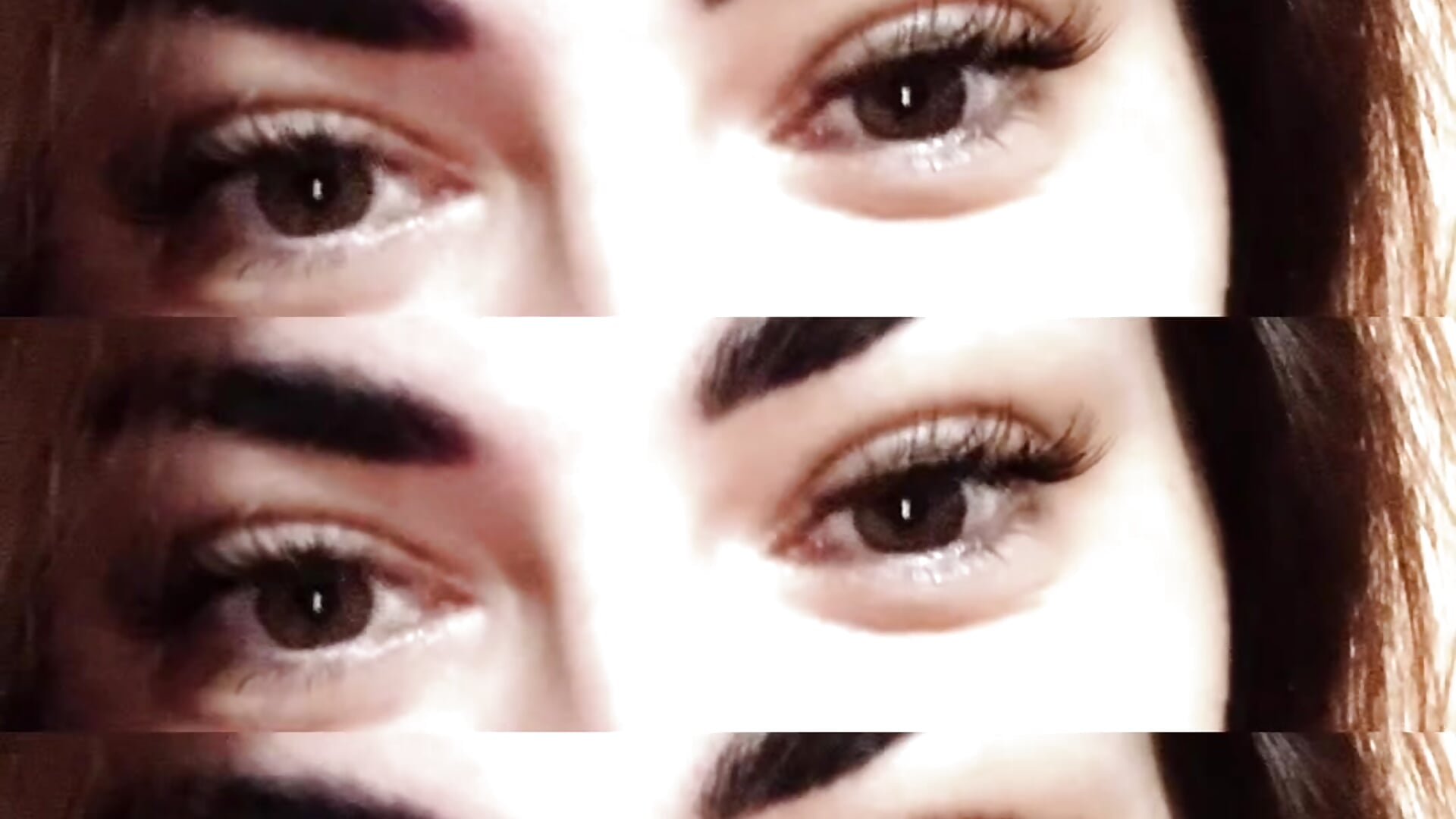 Eyes always leave an impression 😘 - video di Agnessa modella di cam