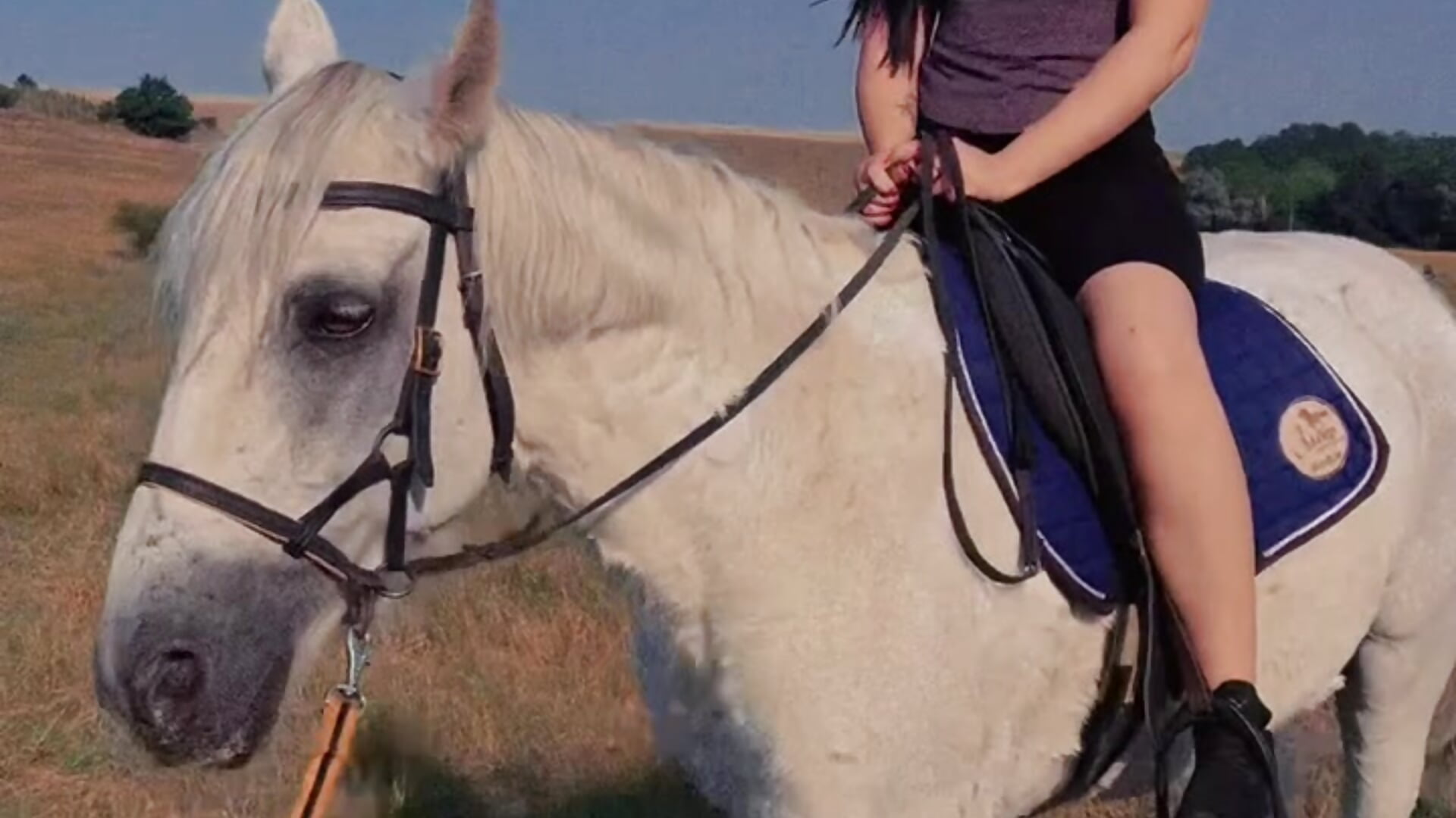 The horseback ride, was great!! – video od webkamerové modelky Agnessa