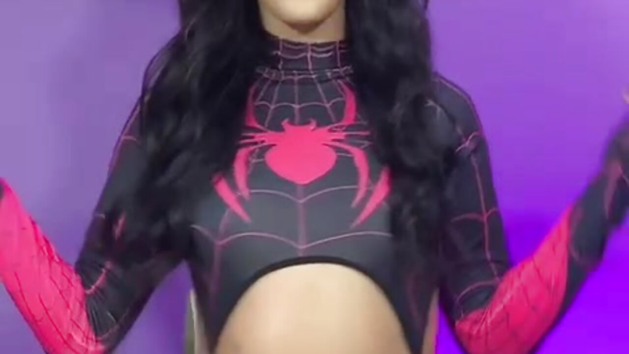 spider girl – video od webkamerové modelky Valentina_Horny777