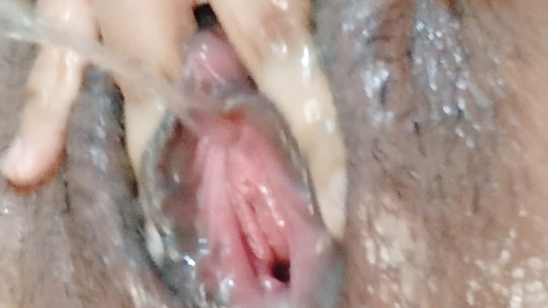 Finger masturbator cum smaller quirt