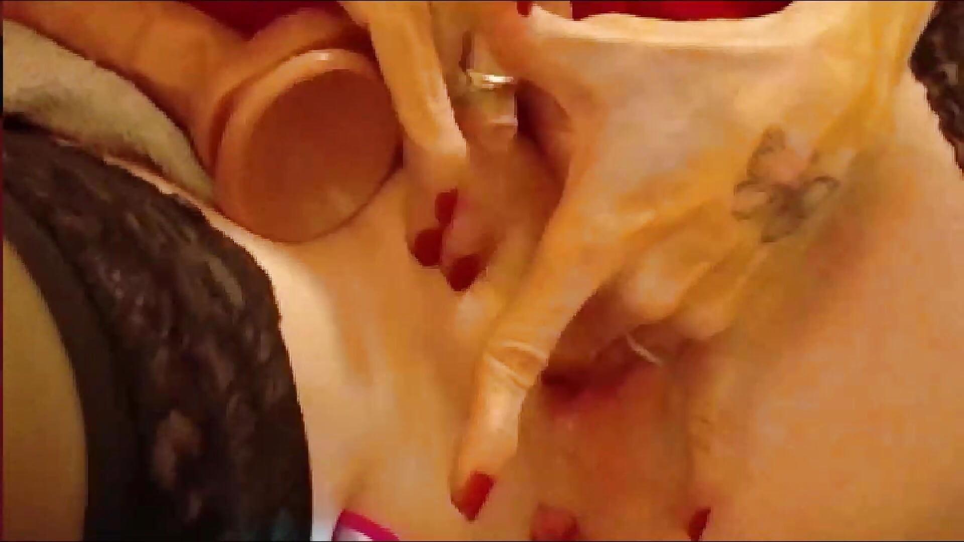 ASS & PUSSY PLAY WITH CREAM – video af Onlyniki cam-model