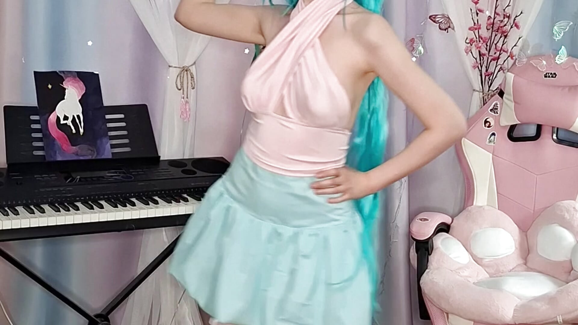 World is Mine 初音ミク「ワールドイズマイン」 – video af Fuzzy_Unicorn cam-model